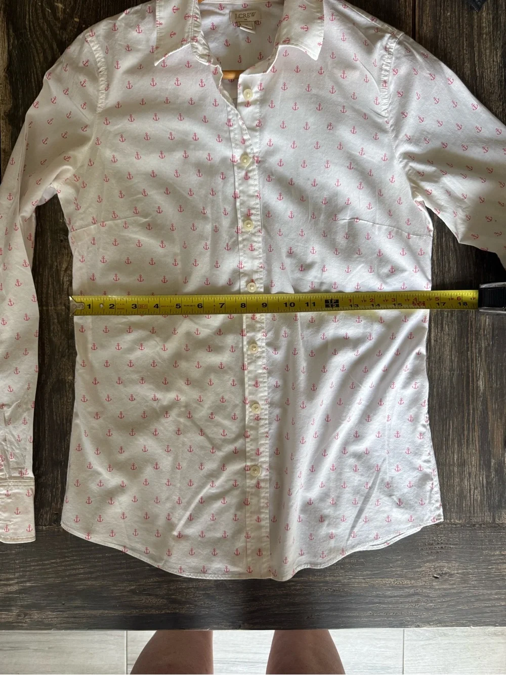 J. Crew tailored button